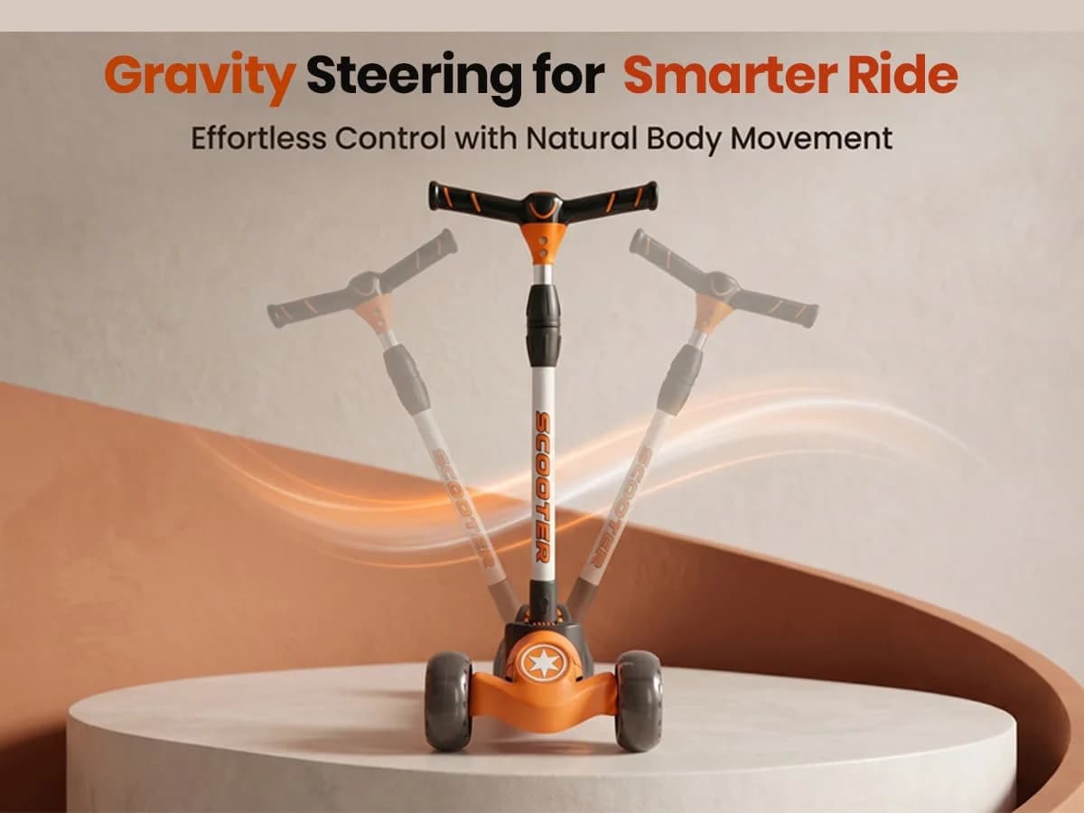 StarAndDaisy Glider Kick Scooter for Kids