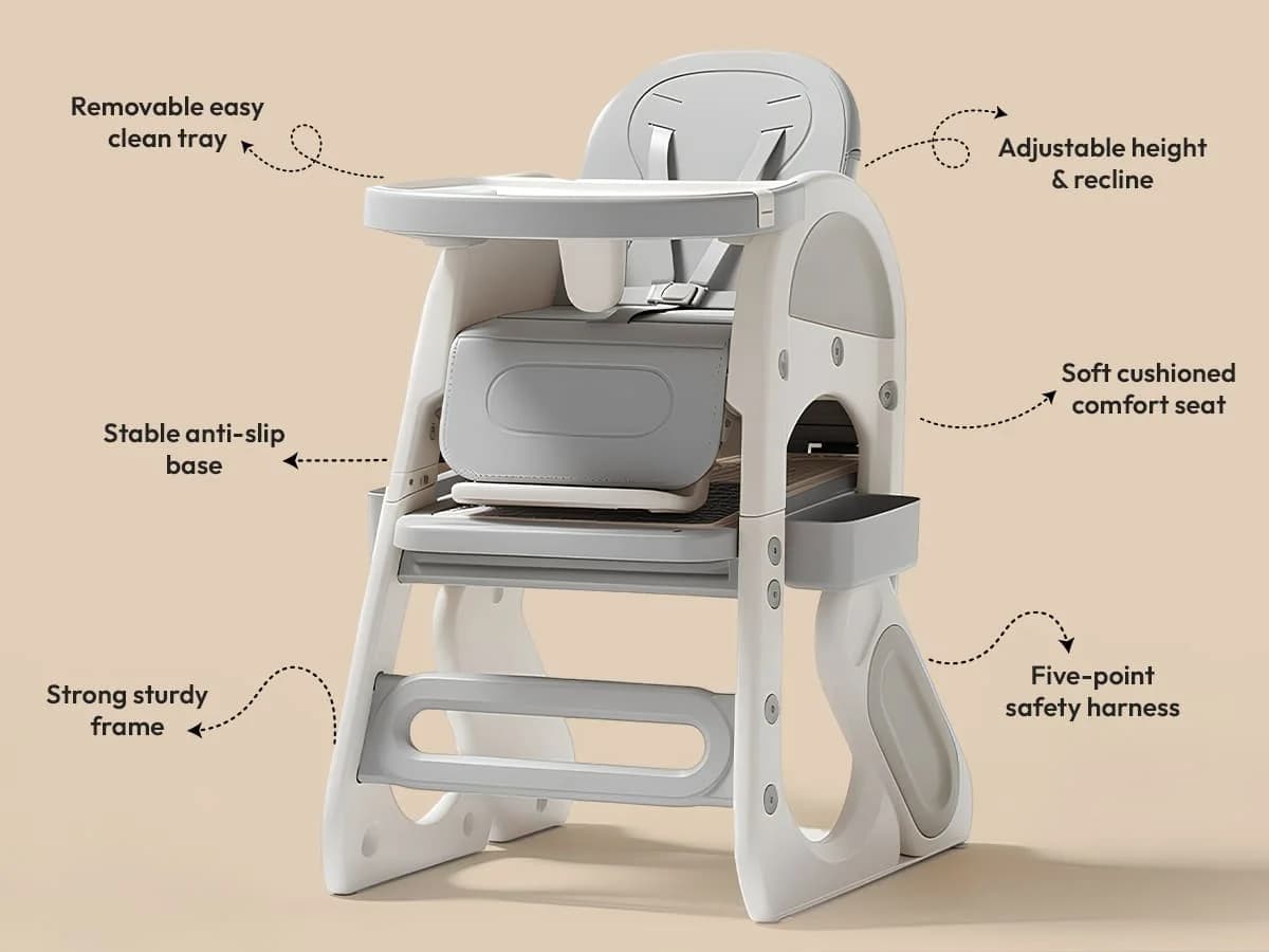 Multifunctional Baby Dining Chair