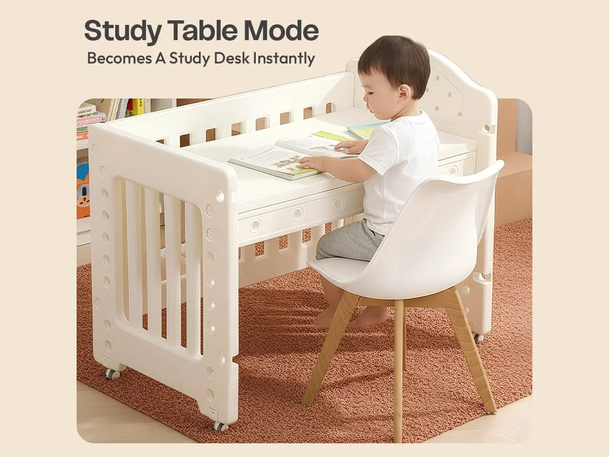 Tiny Dreams 4-in-1 Convertible Baby Cot