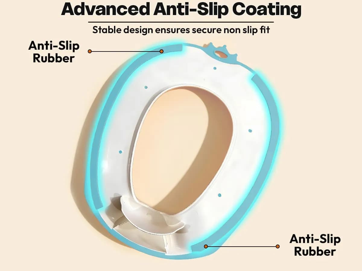 potty seat blue