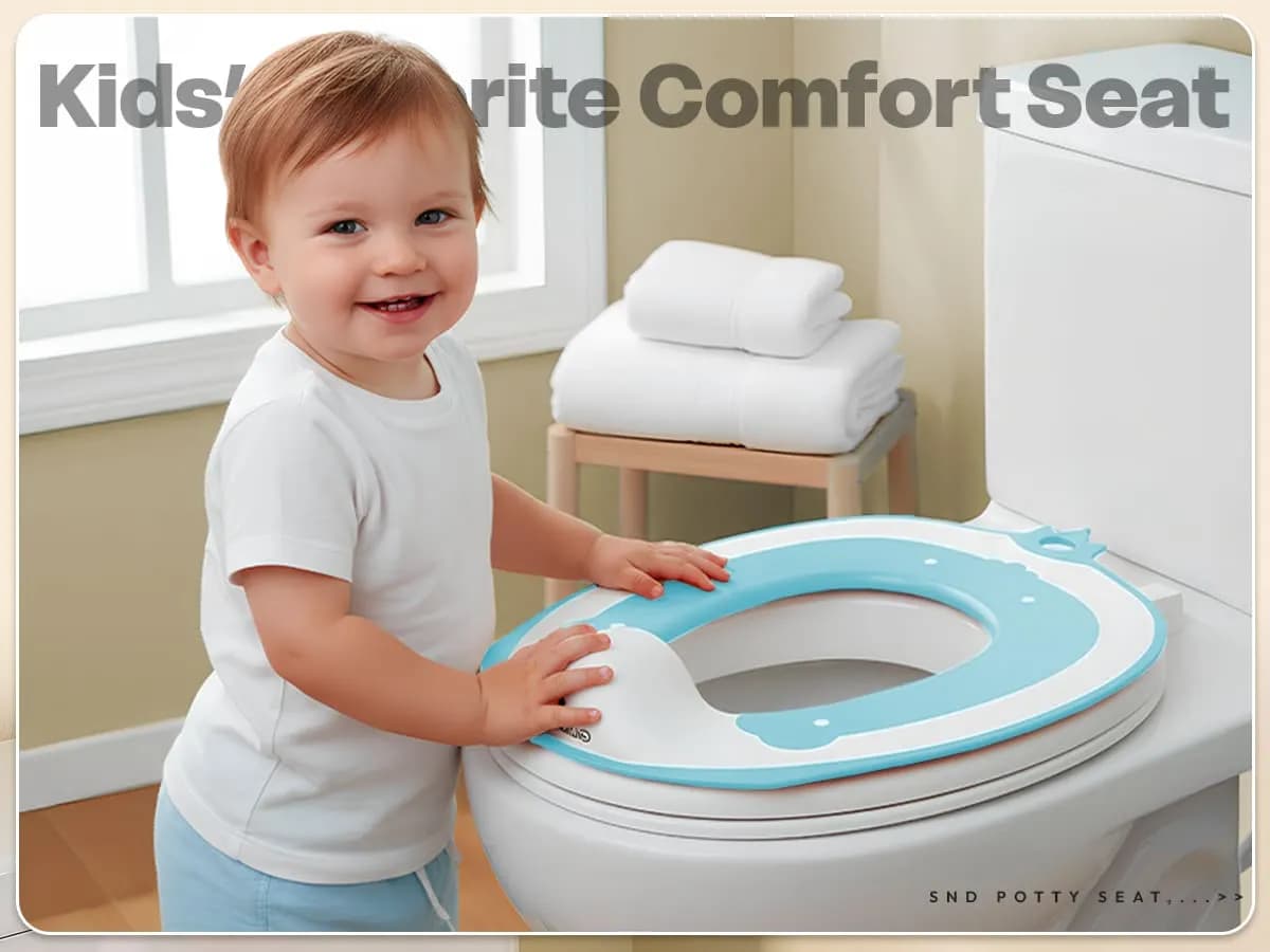 potty seat blue