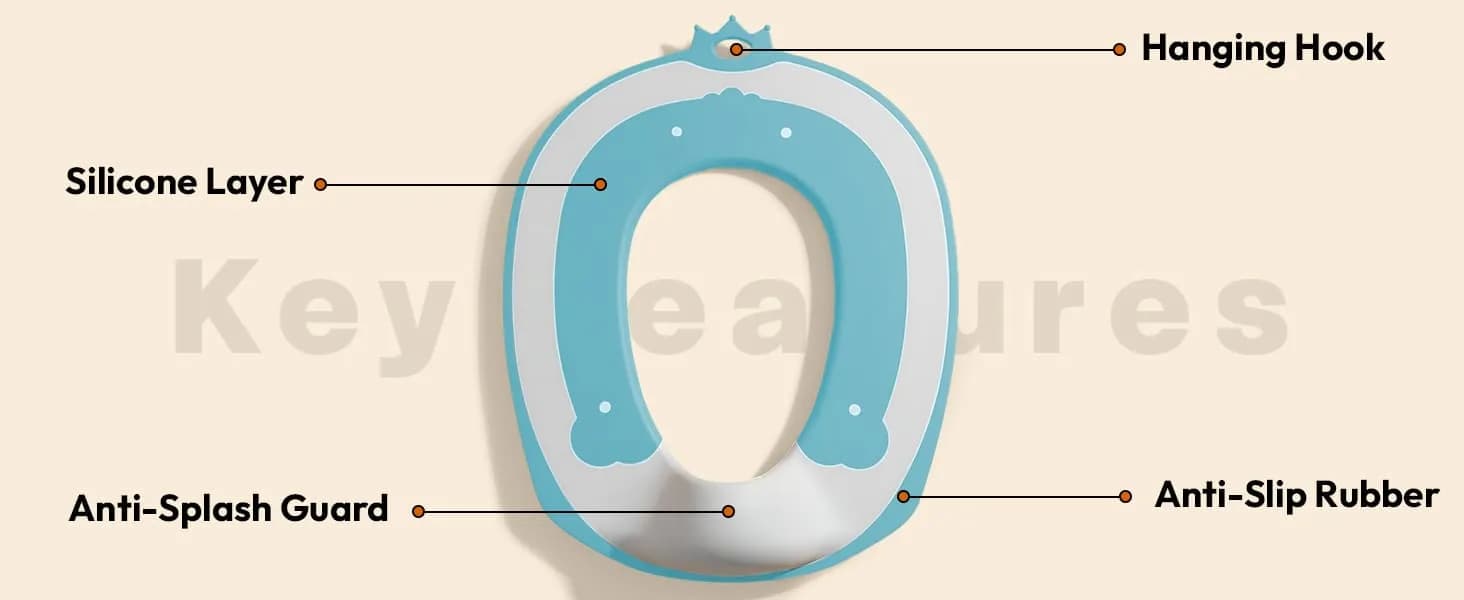 potty seat blue