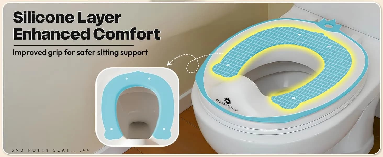 potty seat blue