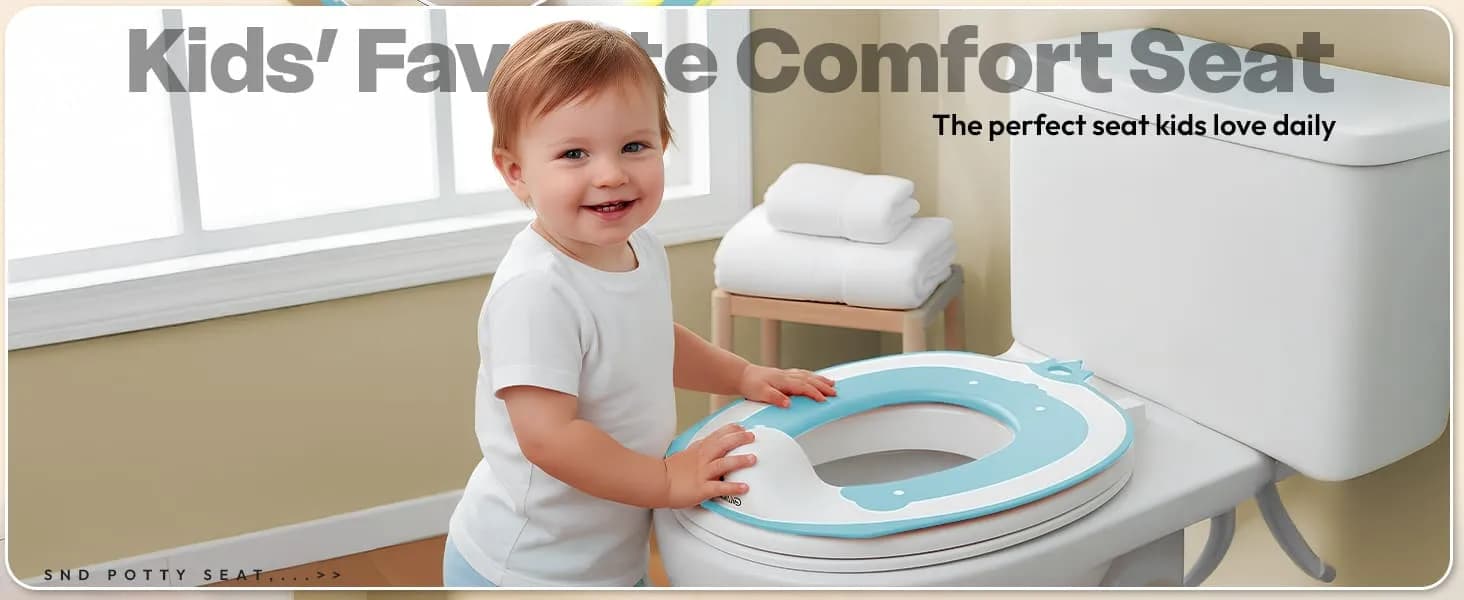 potty seat blue