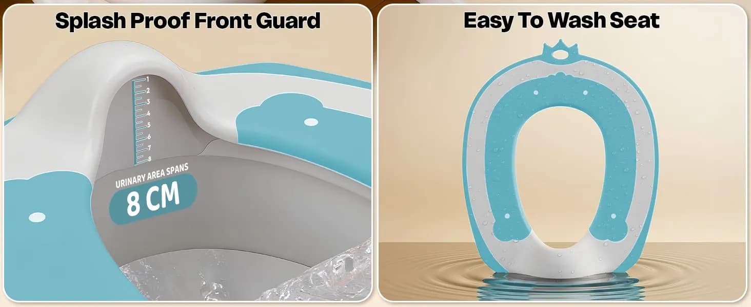 potty seat blue