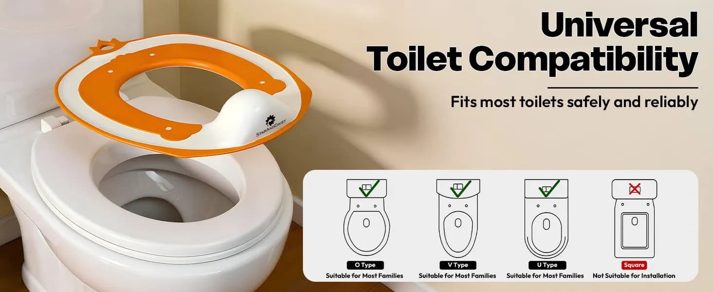 potty seat torange