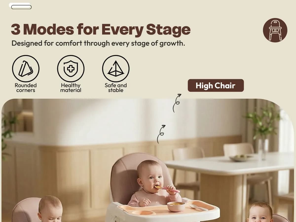 4 in 1 high chair