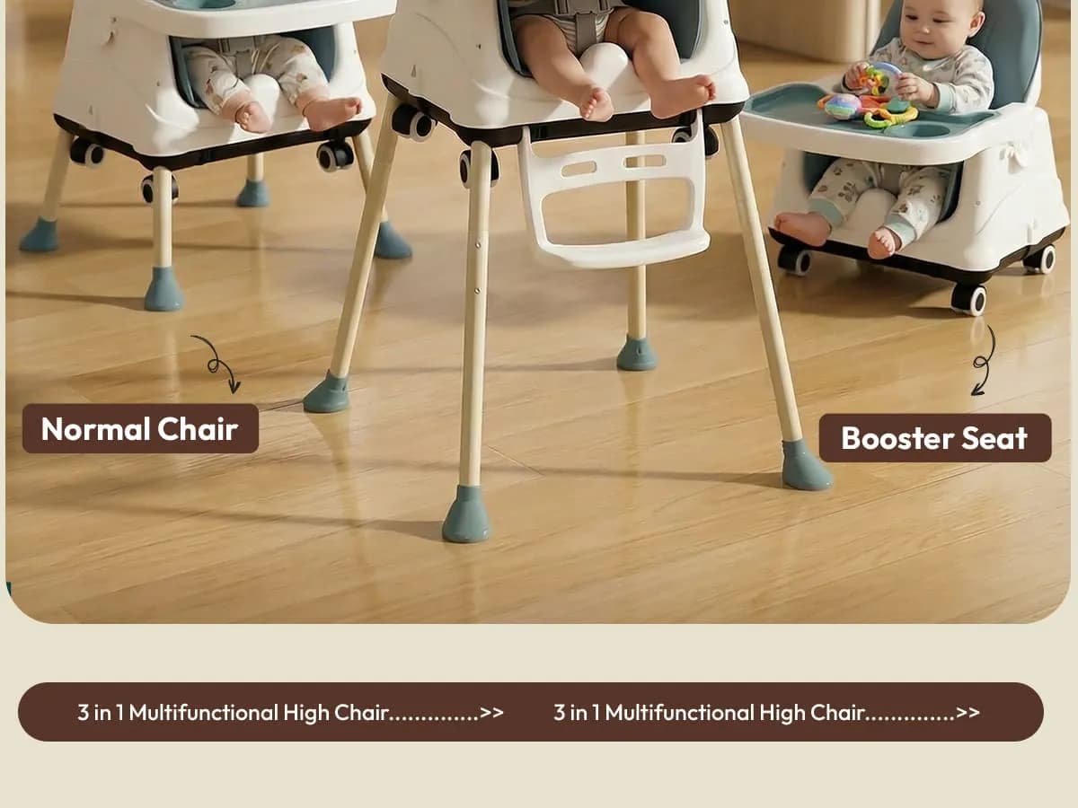 4 in 1 high chair