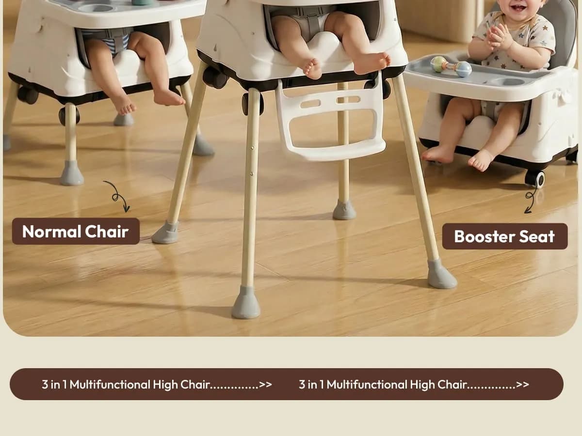 4 in 1 high chair