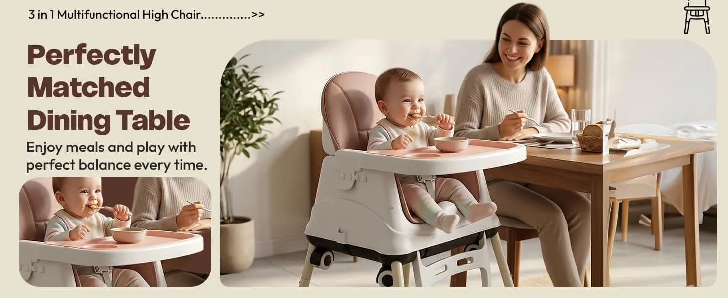 4 in 1 high chair