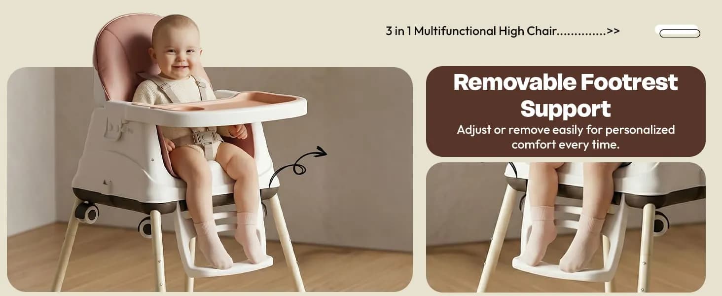 4 in 1 high chair