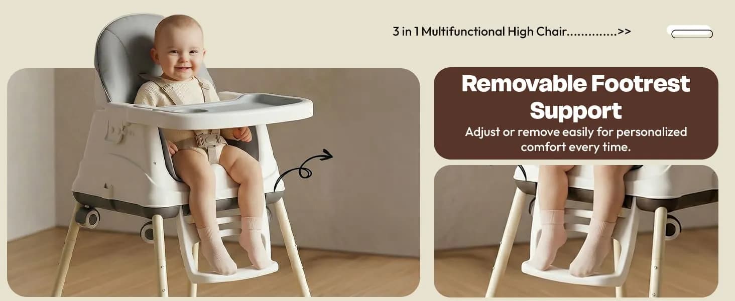 4 in 1 high chair