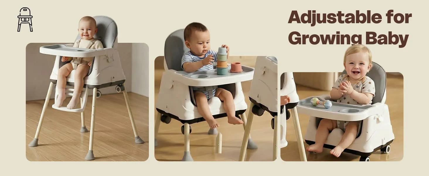 4 in 1 high chair