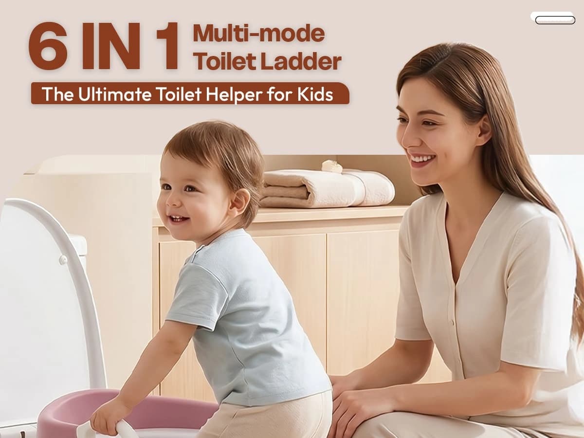 6 in 1 toilet ladder