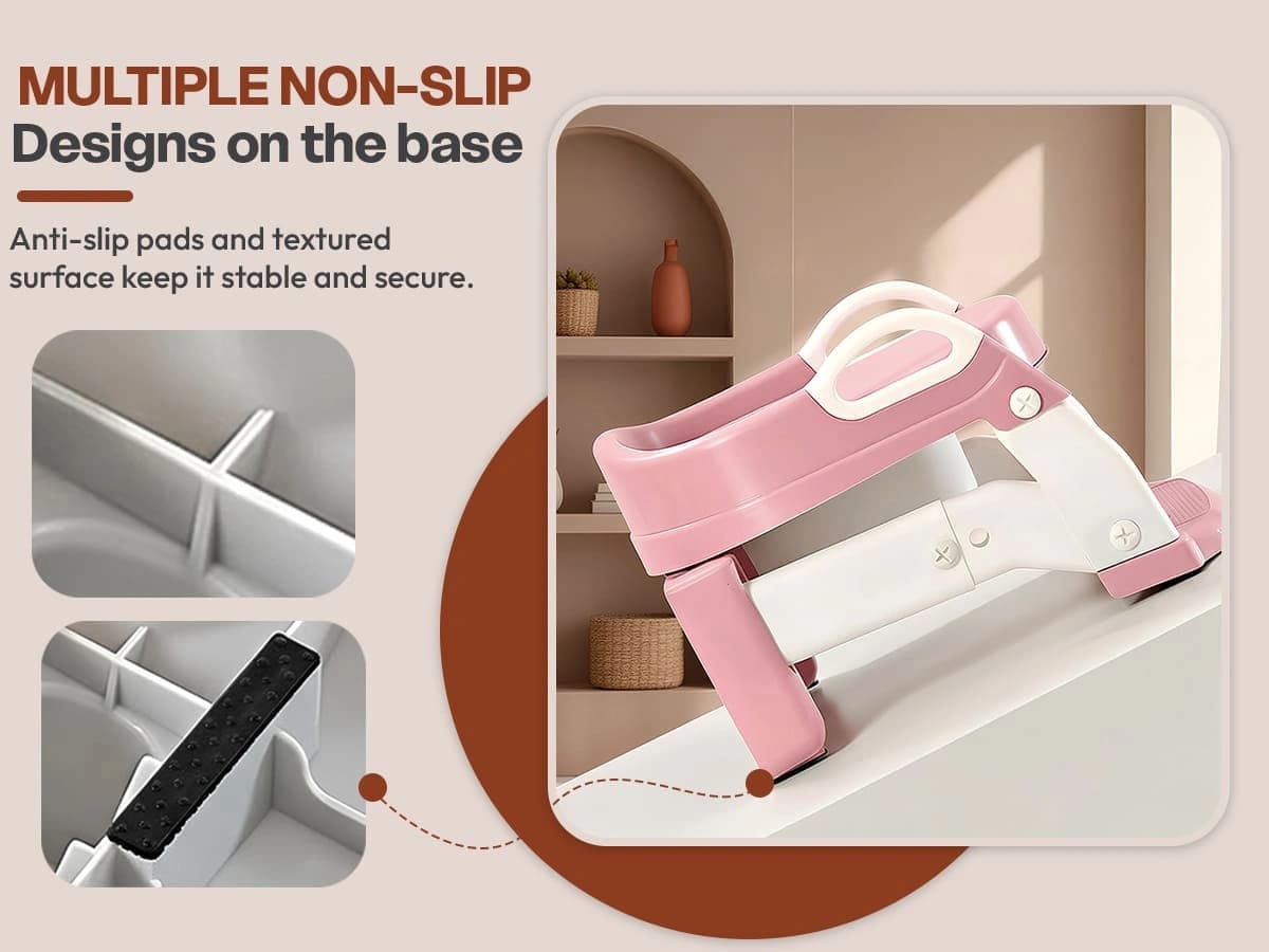 6 in 1 toilet ladder