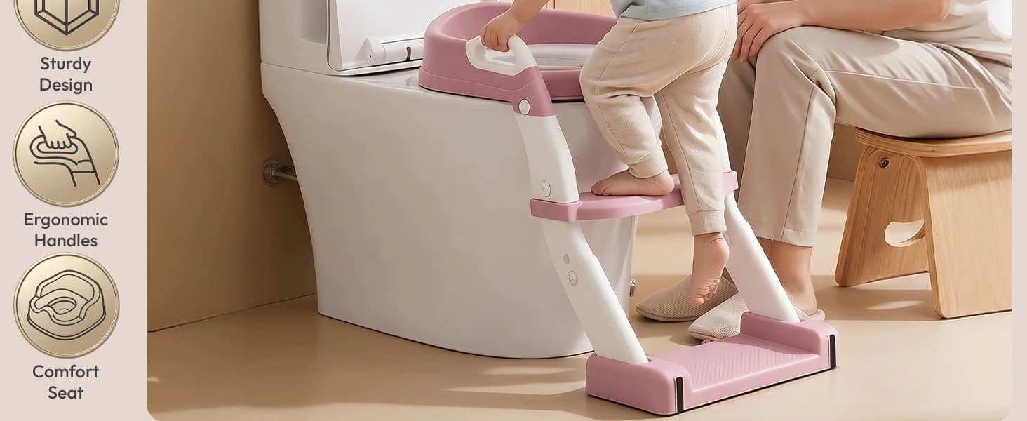 6 in 1 toilet ladder