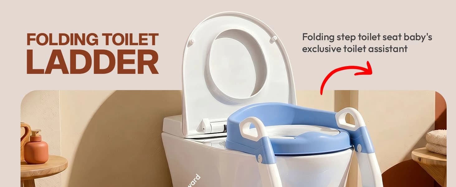 6 in 1 toilet ladder