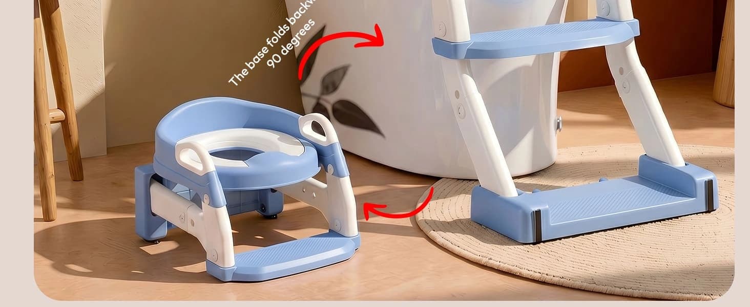 6 in 1 toilet ladder