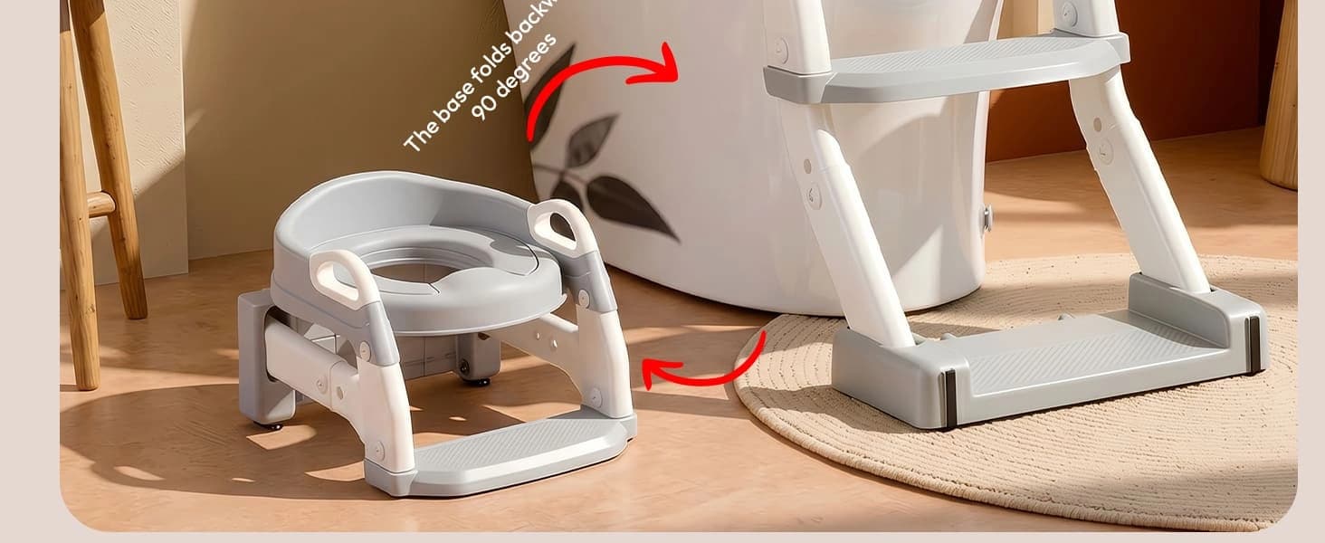 6 in 1 toilet ladder