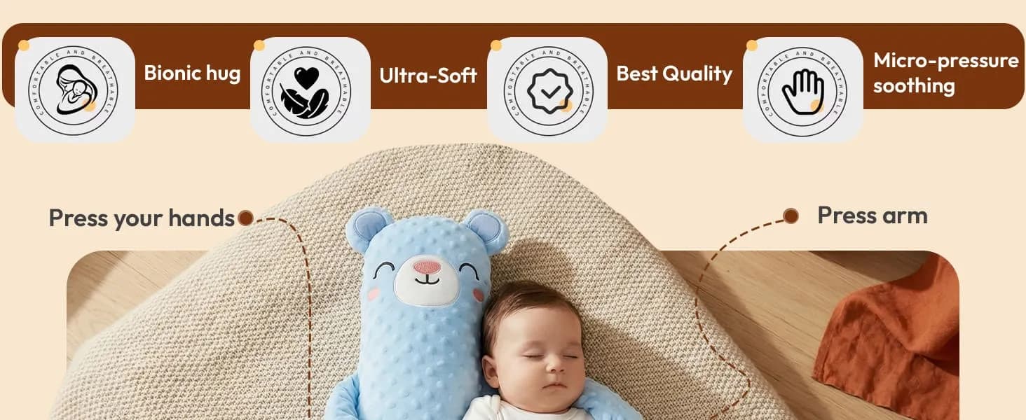 hugging and soothing pillow