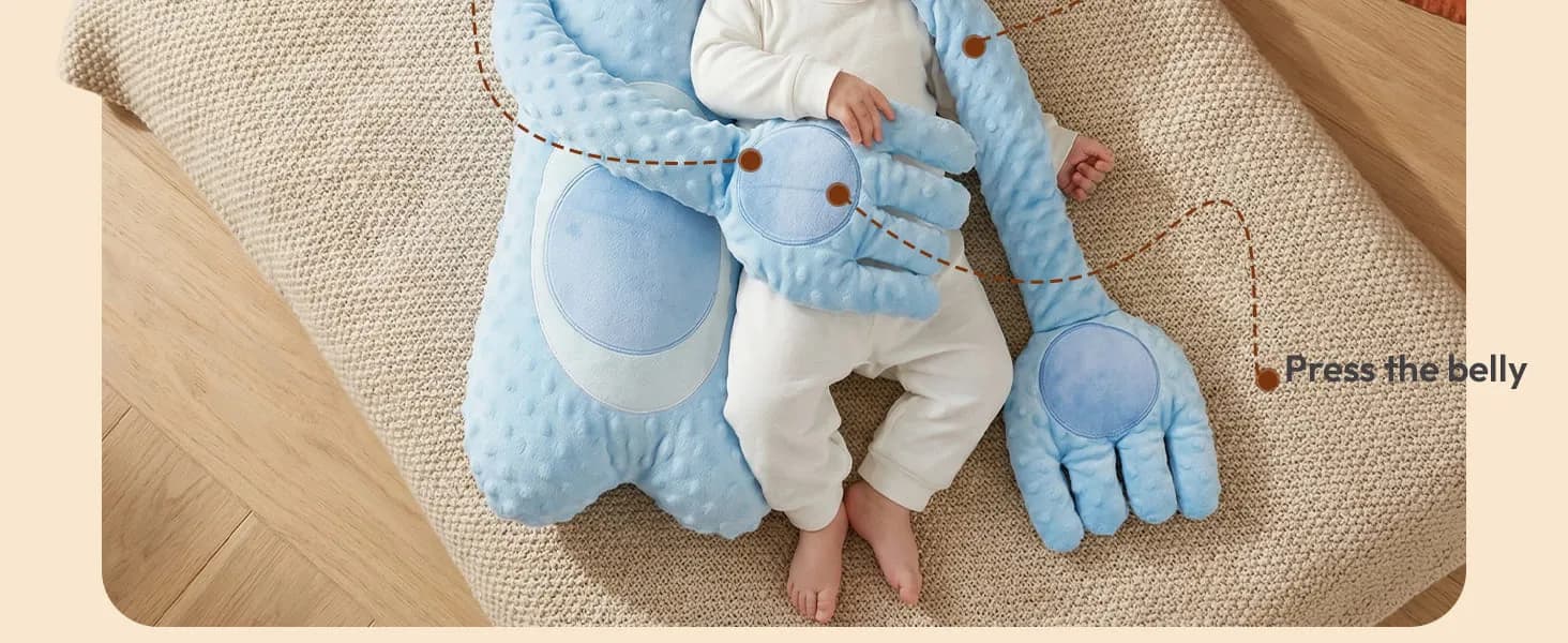 hugging and soothing pillow