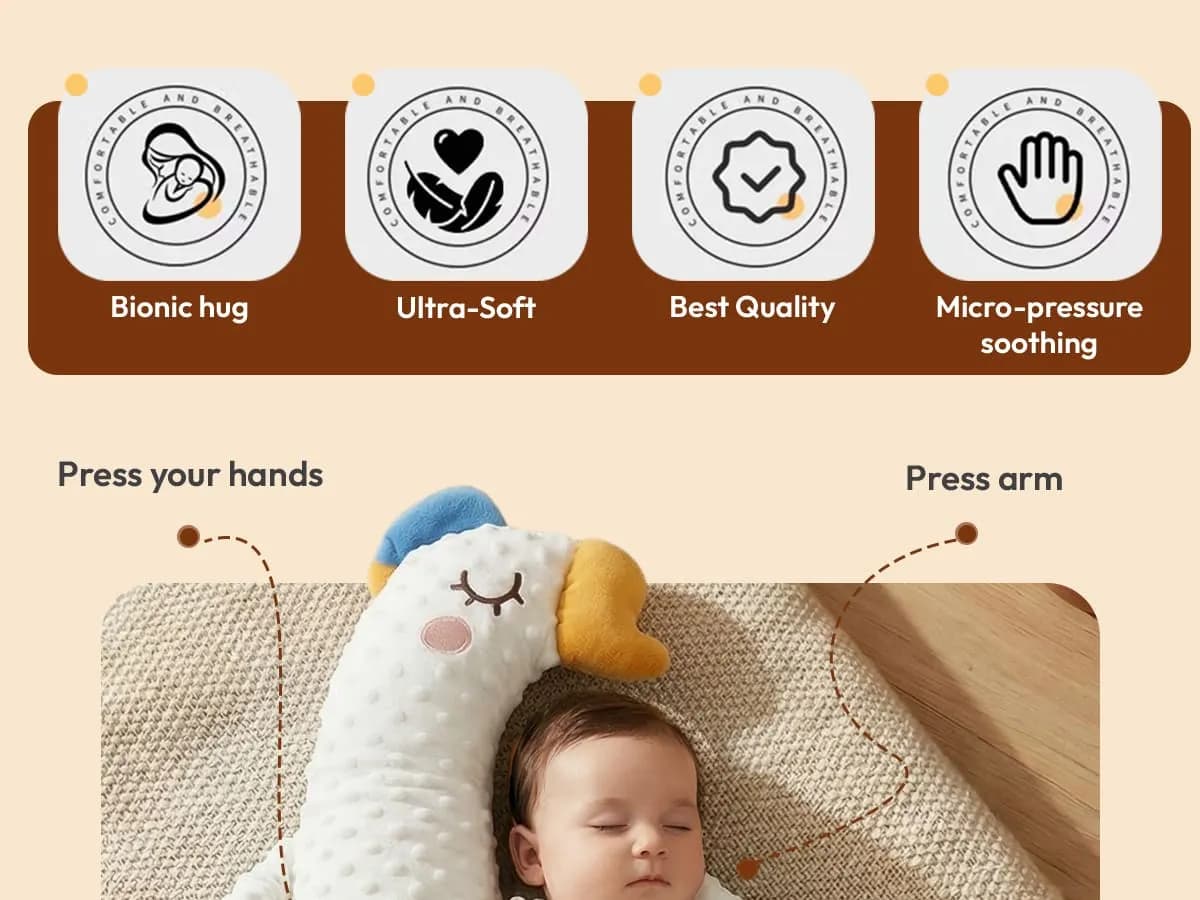 hugging and soothing pillow