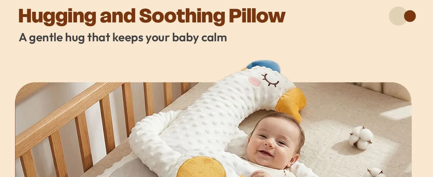 hugging and soothing pillow