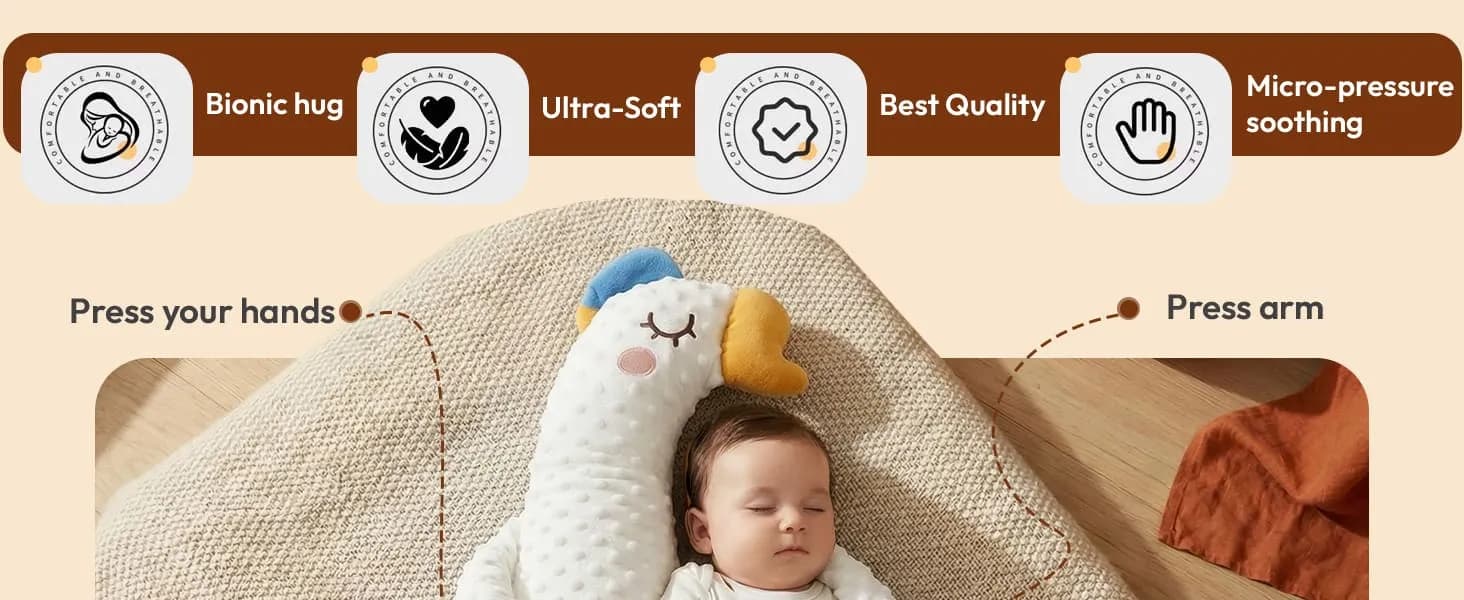 hugging and soothing pillow