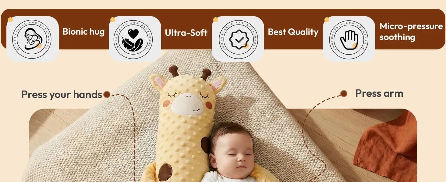 hugging and soothing pillow