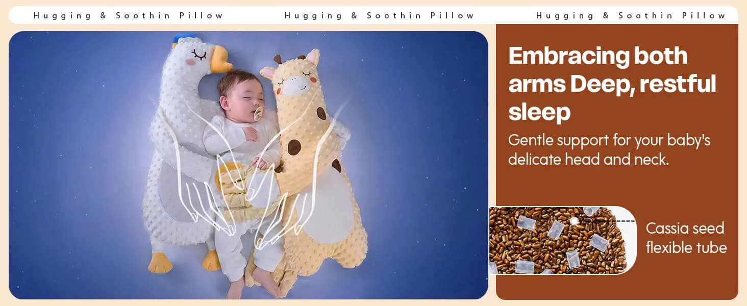 hugging and soothing pillow