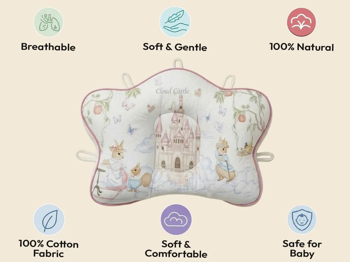 Starfish Baby Pillow