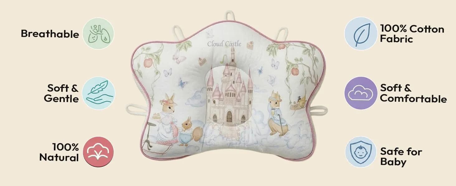 Starfish Baby Pillow