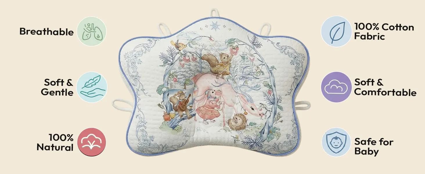 Starfish Baby Pillow