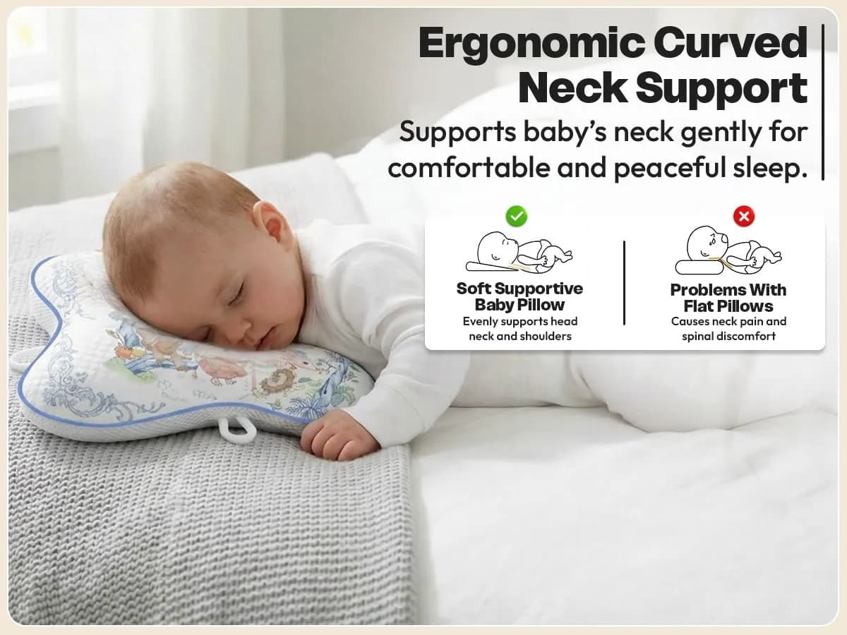 Starfish Baby Pillow