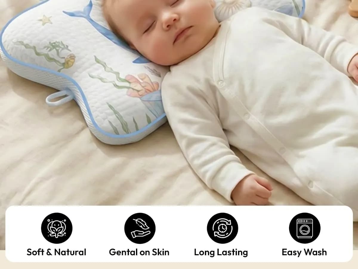 Starfish Baby Pillow