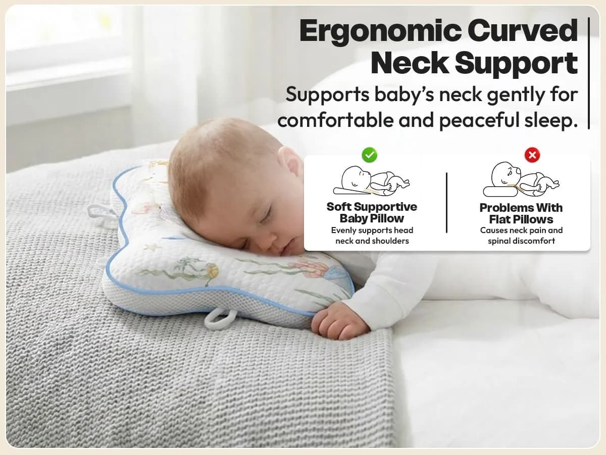 Starfish Baby Pillow