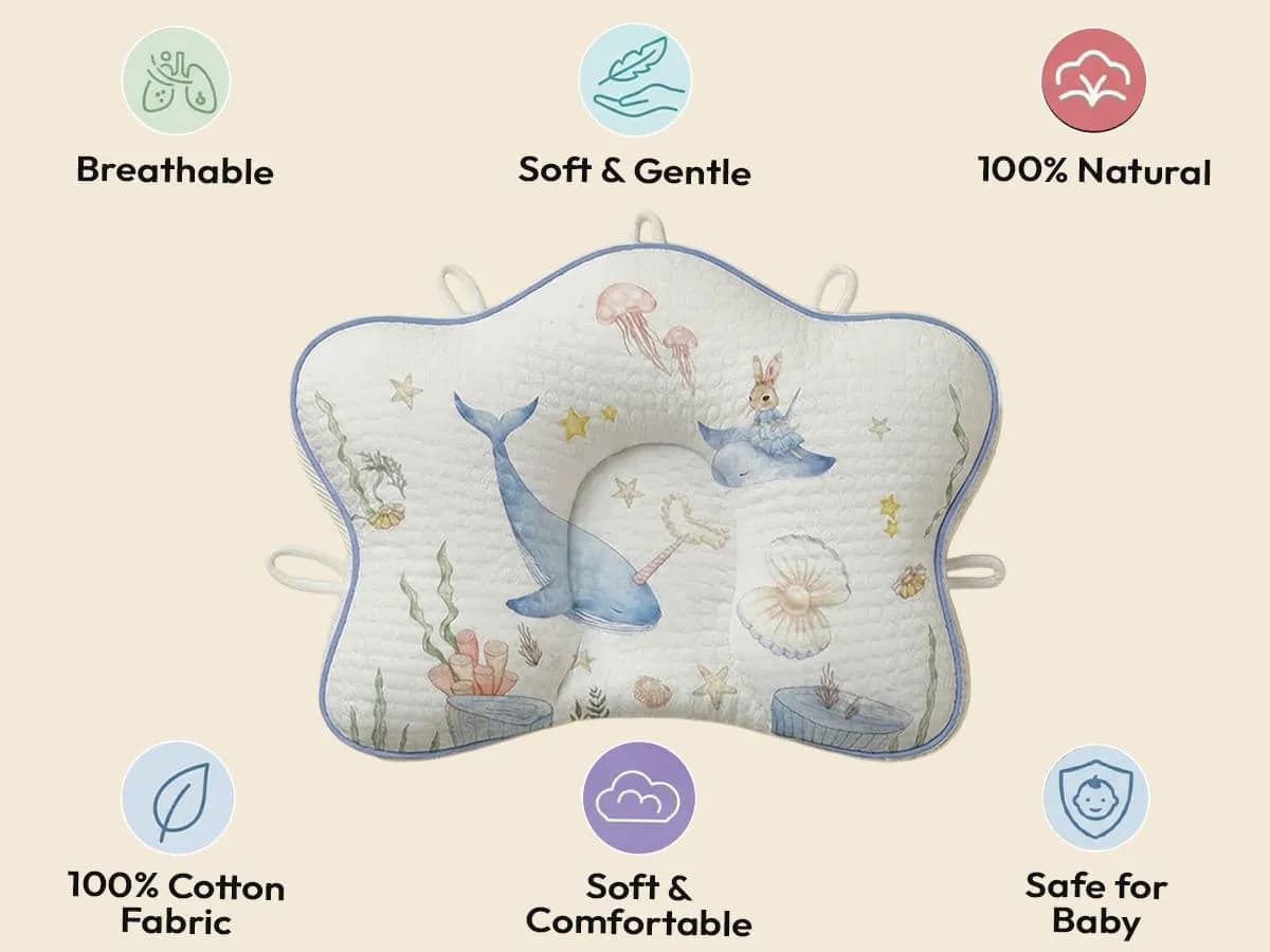 Starfish Baby Pillow