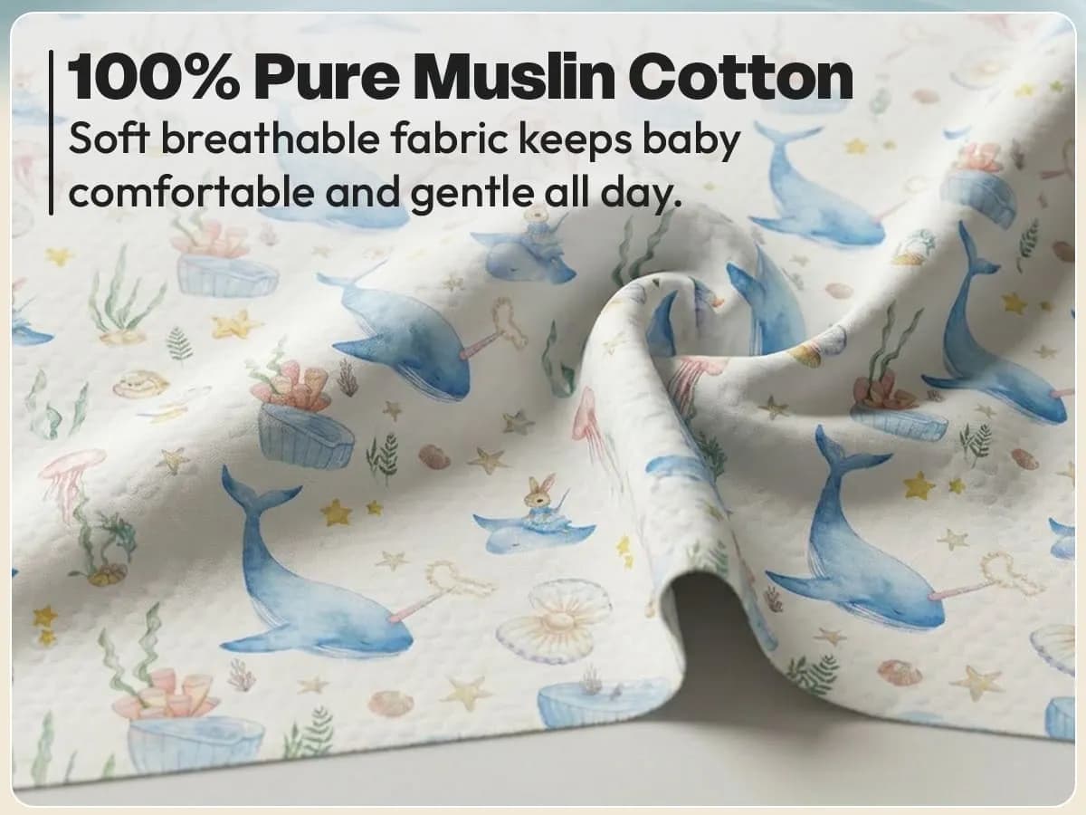 Starfish Baby Pillow