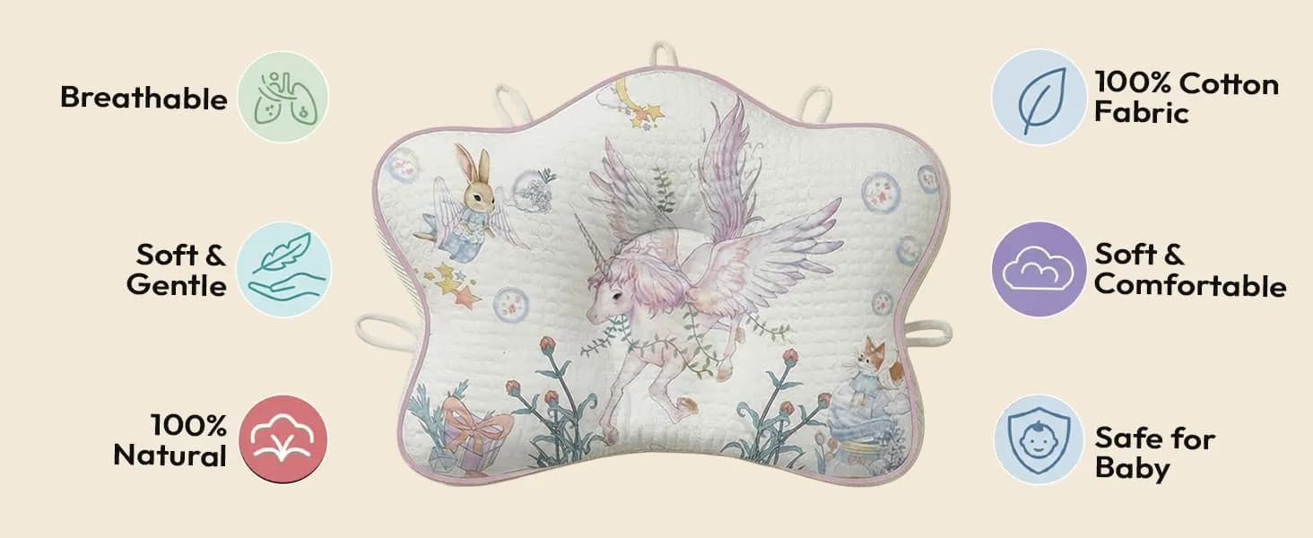 Starfish Baby Pillow