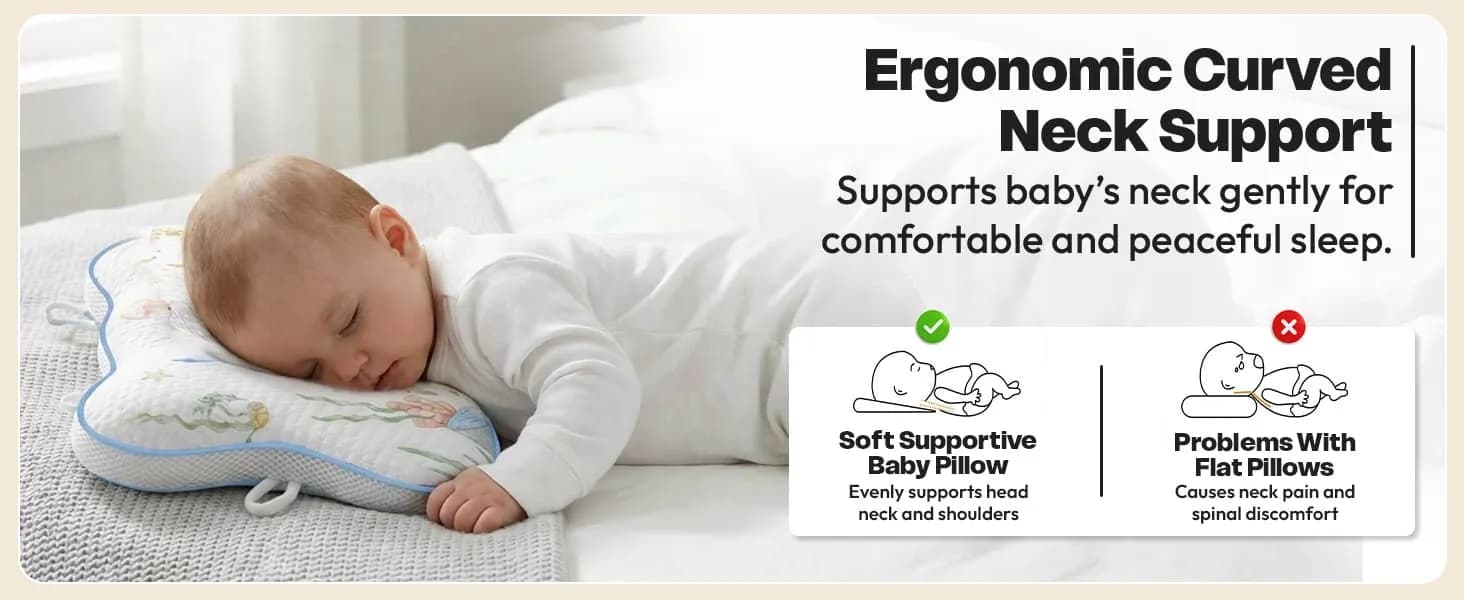 Starfish Baby Pillow