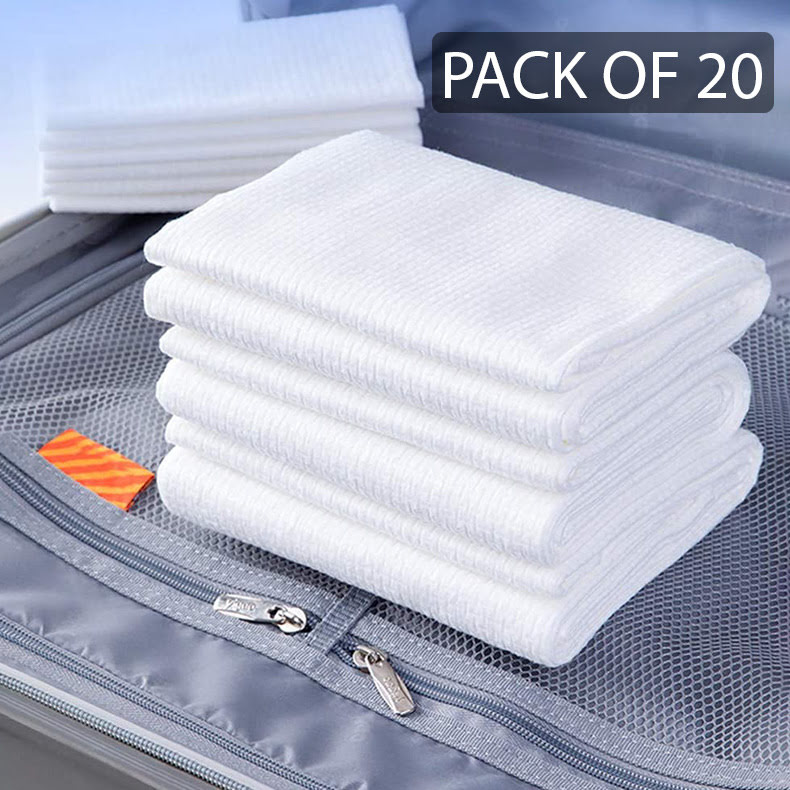 Compressed Disposable Towels