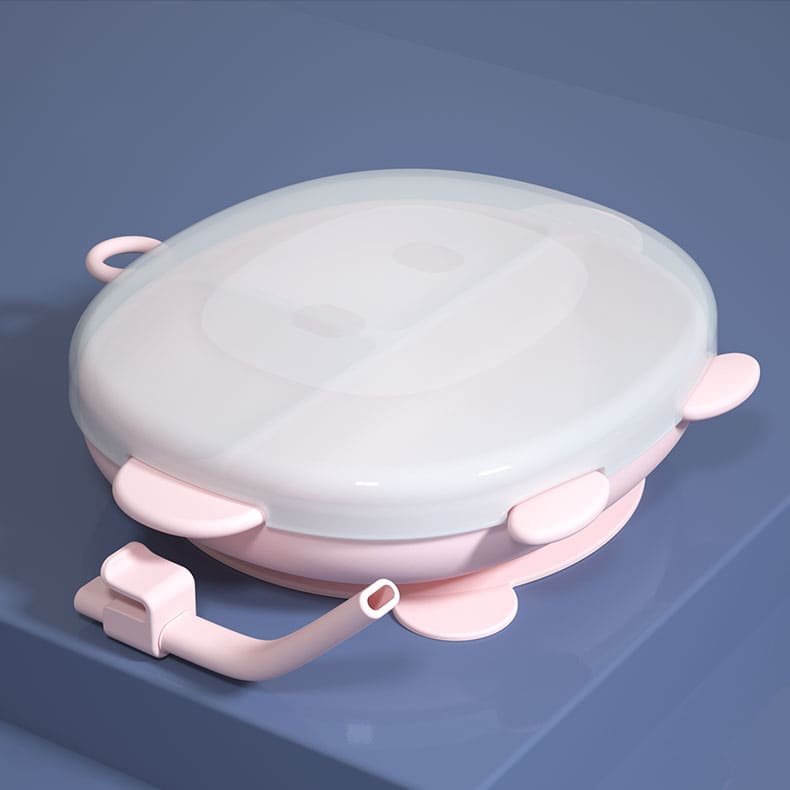 Silicone suction plate