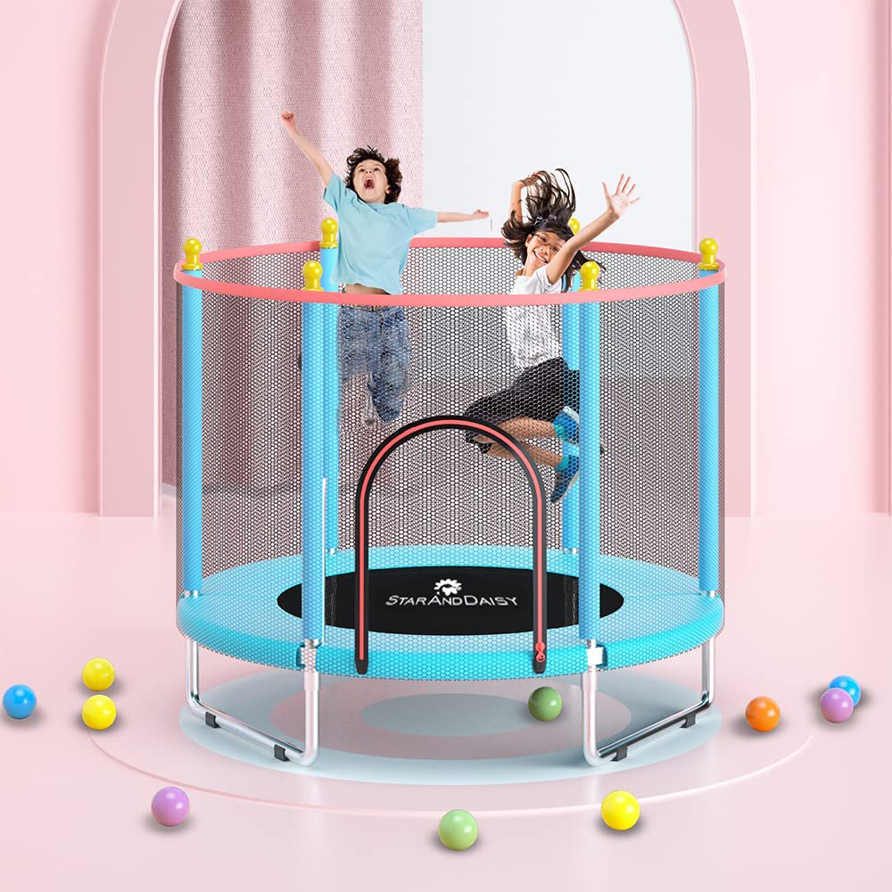 mini trampoline with handle
