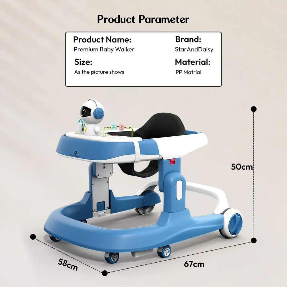Specifications of baby walker