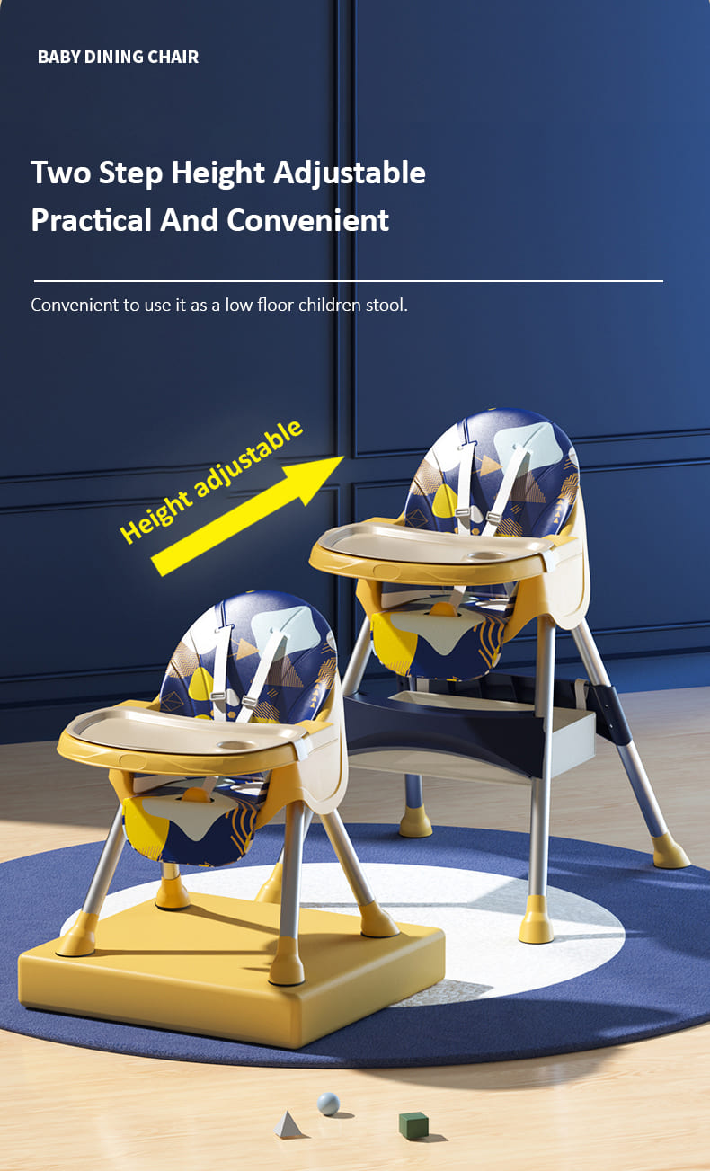 Ergonomic Design Toddler High Chair for Comfortable Meals