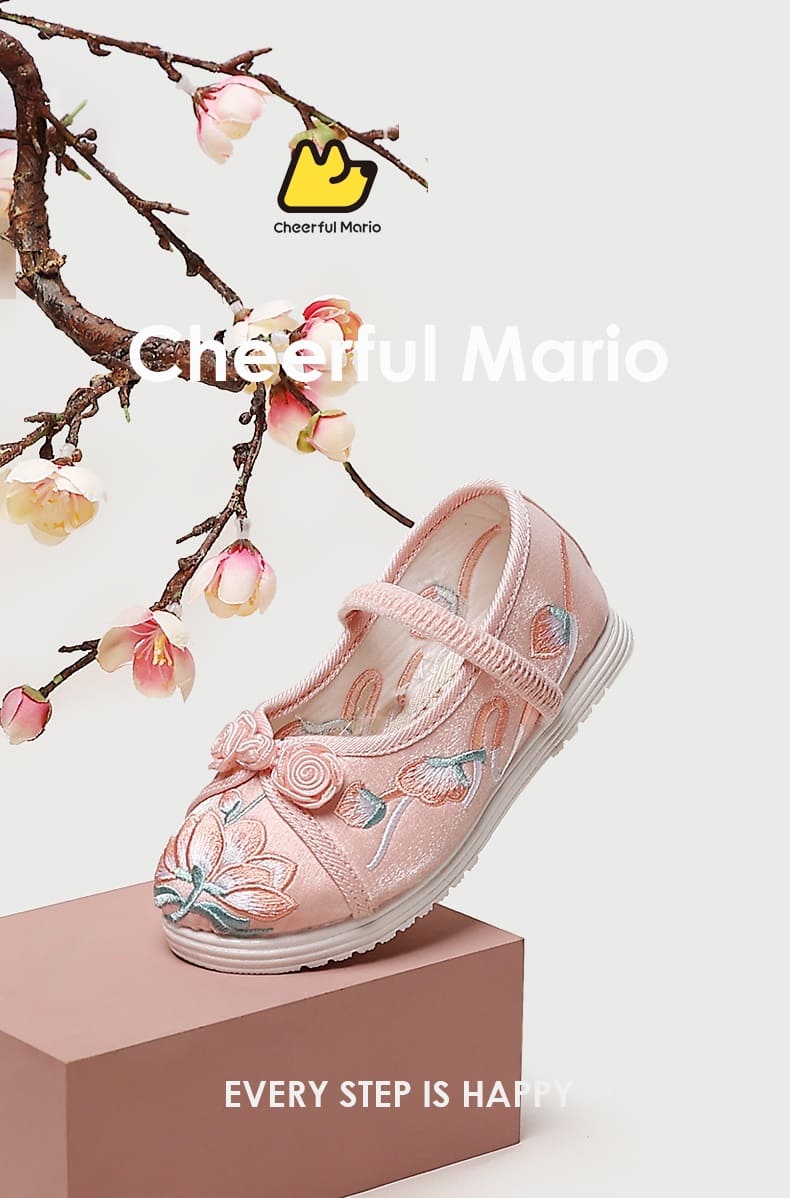 Cheerful Mario Summer Girls Shoes