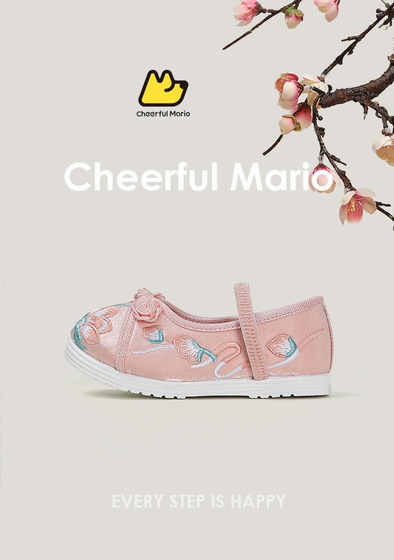 Cheerful Mario Summer Girls Shoes