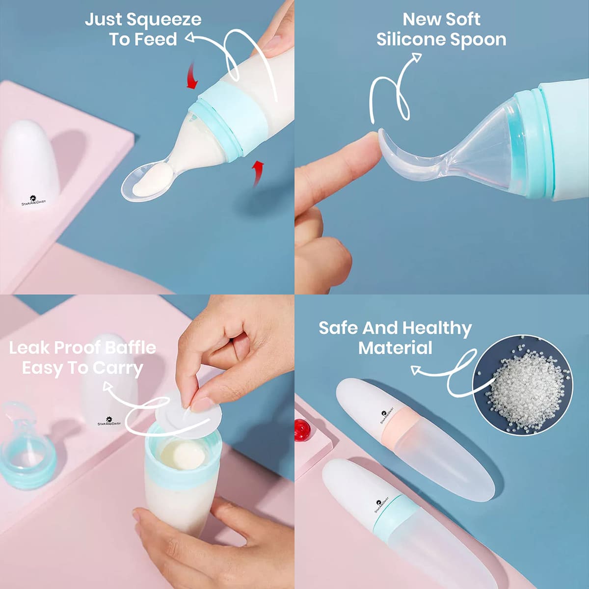 4 month old spoon feeding