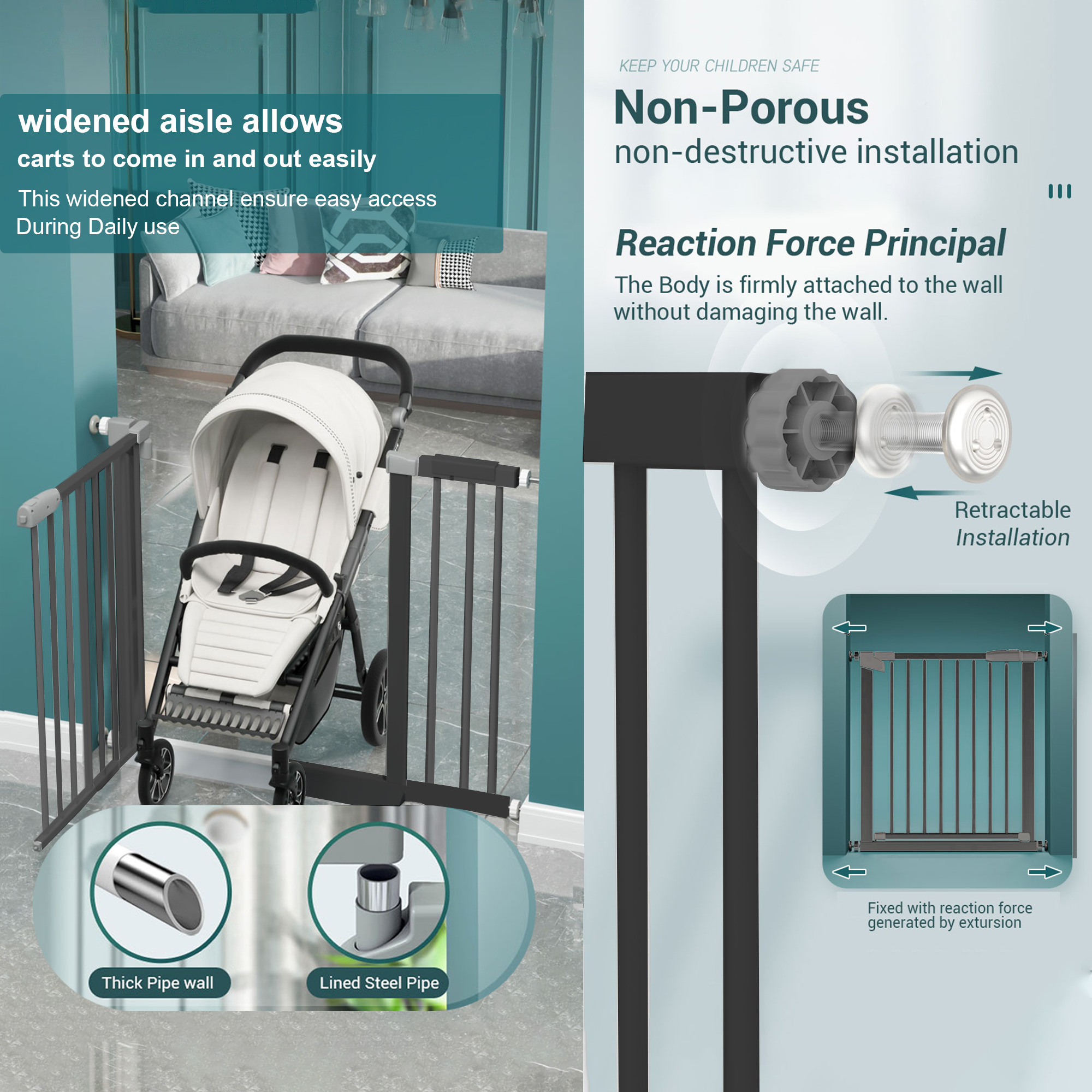 features of Best safety doors for baby and toddlers