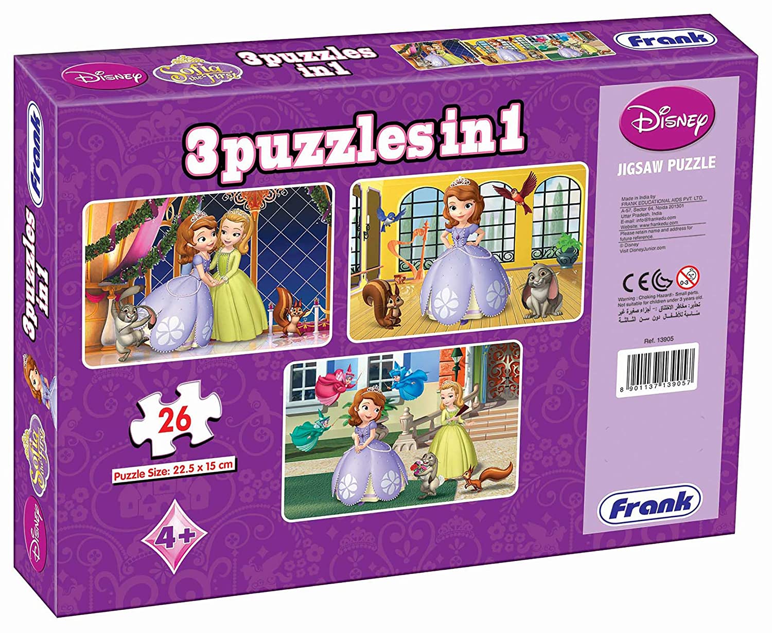 Frank Sofia 3 in 1 Puzzle - StarAndDaisy